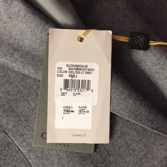 3 piece Men’s Canali Wool Suit - Picture 7 of 8